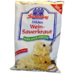 Leuchtenberg Mild Wine Sauerkraut 500gm.